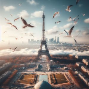 Pontos turísticos na França